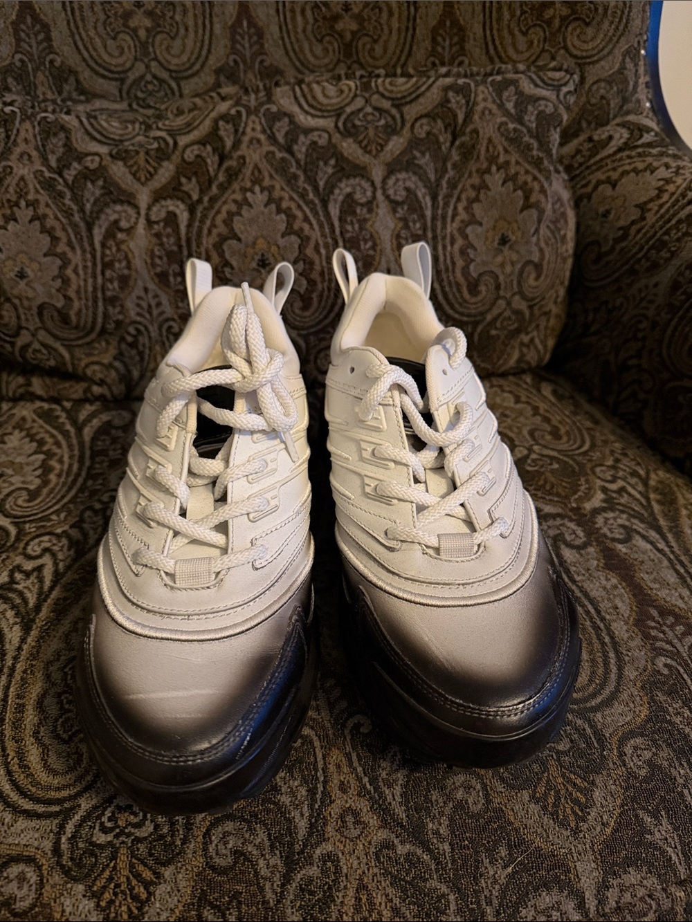 Givenchy White and Black Gradient Men's Sneakers